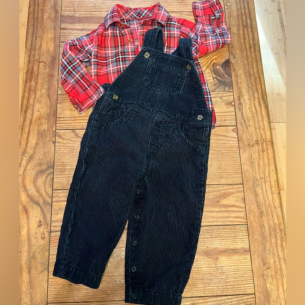 Carter’s 2pc Overall Set - Picture 4 of 14